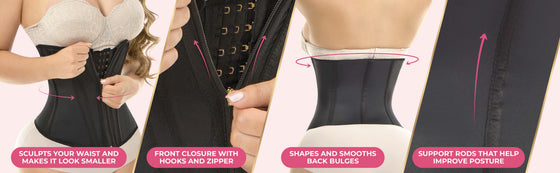 Shapes and smooths back bulges
