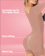 Load image into Gallery viewer, Ref. 8214 Stage 5 Full Body Shapewear for Women, High Compression Bodysuit with Long Sleeves &amp; Open Bust