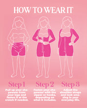 Load image into Gallery viewer, Ref. 8214 Stage 5 Full Body Shapewear for Women, High Compression Bodysuit with Long Sleeves &amp; Open Bust