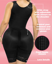 Load image into Gallery viewer, Heidy Stage 2 BBL recovery &amp; tummy tuck recovery colombian Faja Post-Op No Bra Half leg  Bootylove ™