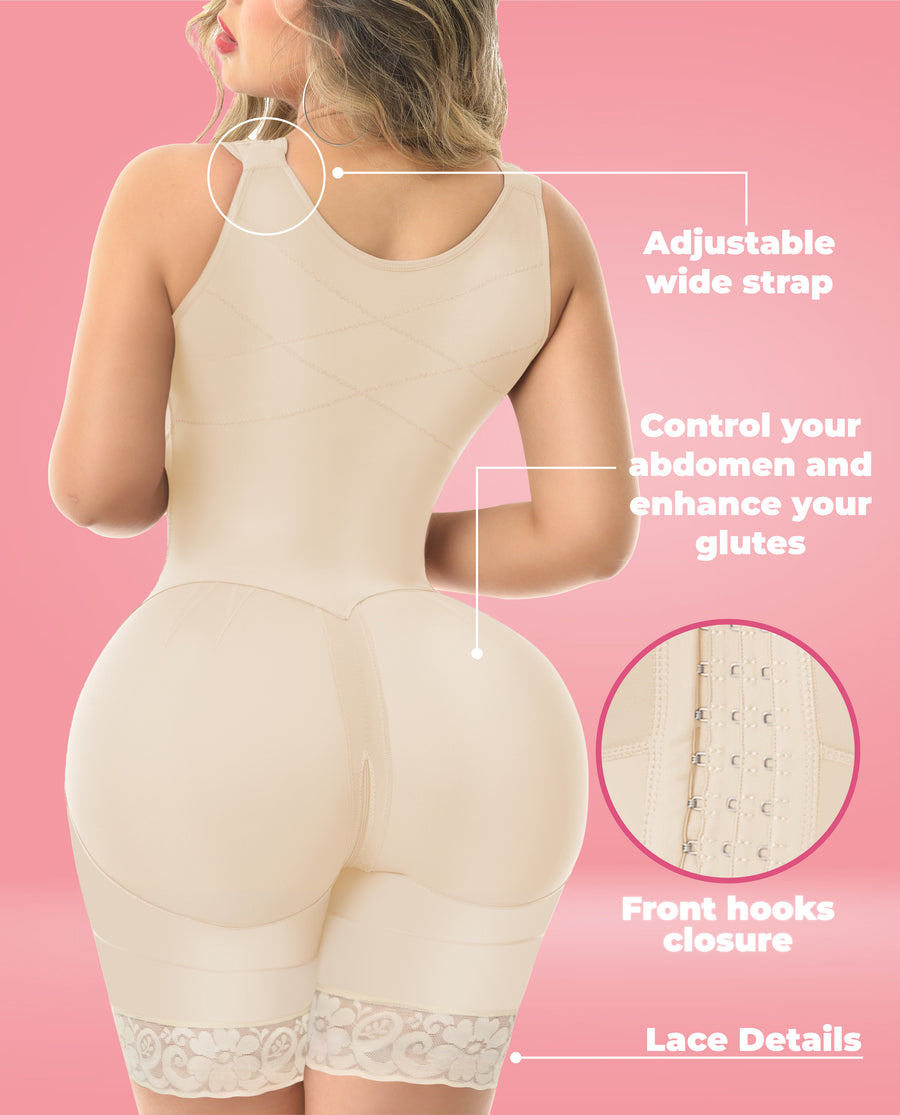 Amy – Stage 2 faja with built- in bra colombian shapewear for post surgery & perfect curves  Bootylove ™ – view 5