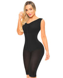 Hourglass figure with a small waist and two sizes larger in the hips. Long Leg