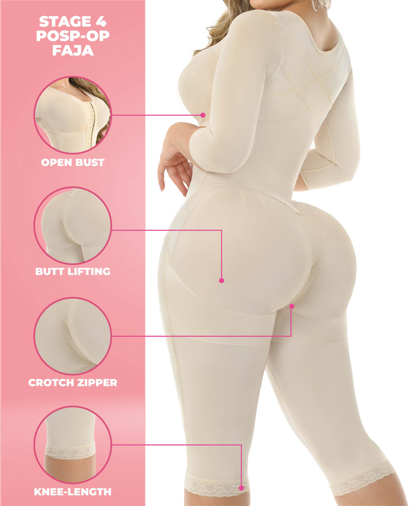 Kourtney Bbl & Lipo Stage 4 Faja Colombian Post-Op Full Body Bootylove ™