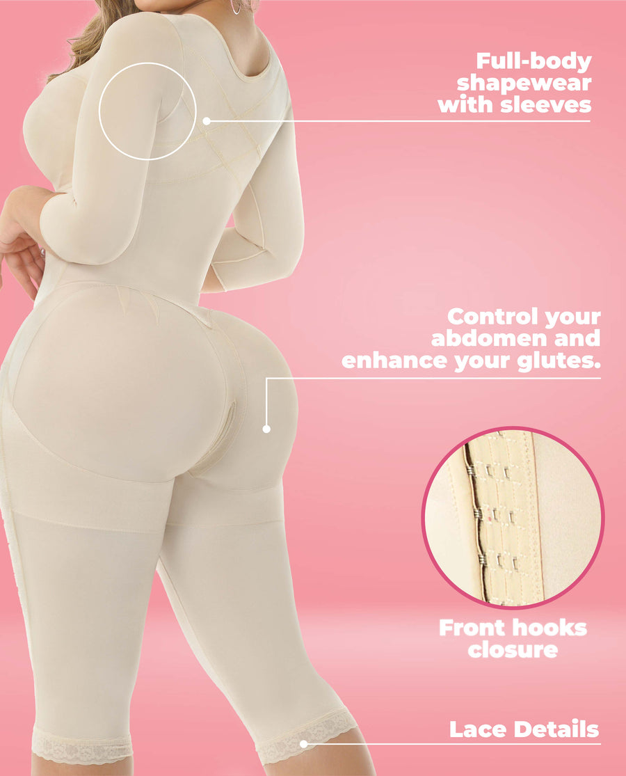 Kourtney Bbl & Lipo Stage 4 Faja Colombian Post-Op Full Body Bootylove ™ – view 6