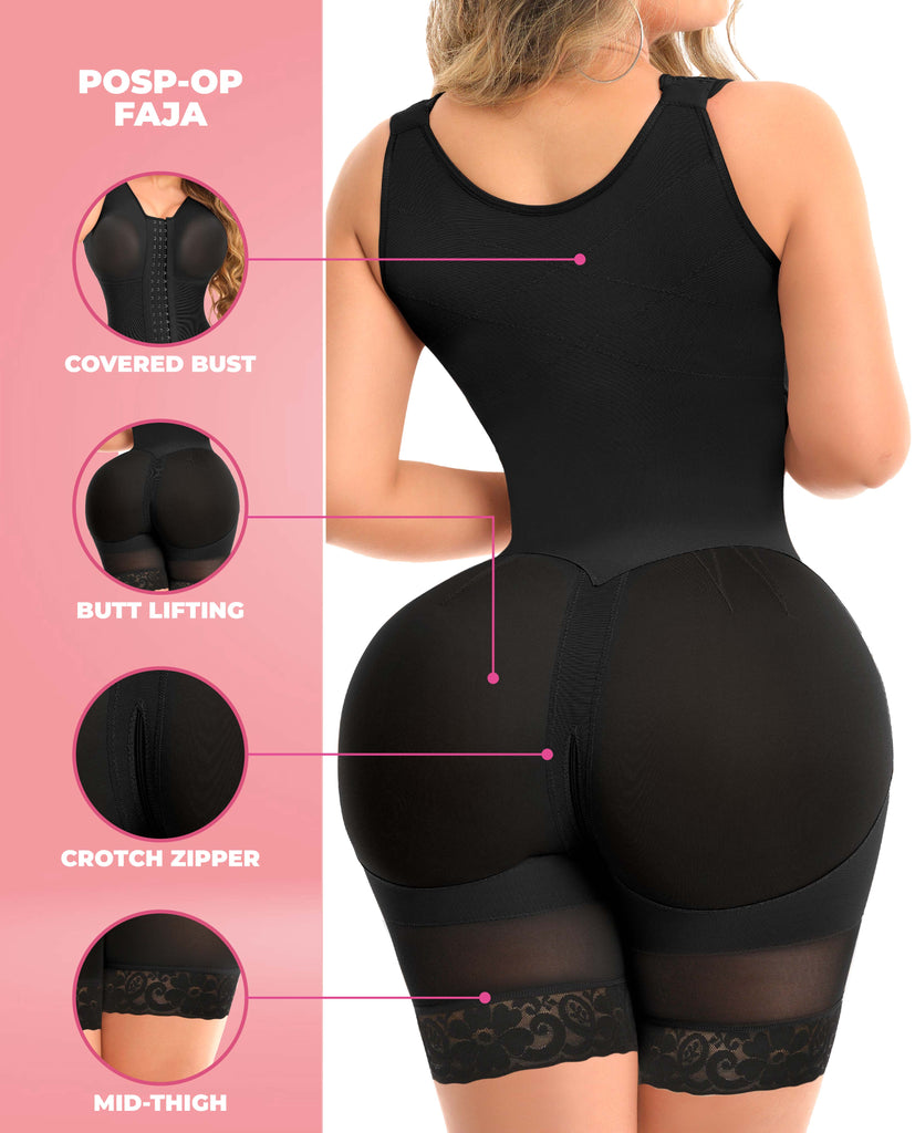 ERIN Stage 4 –faja colombian bbl recovery  Post Surgery Hourglass Compression Shapewear Bootylove ™