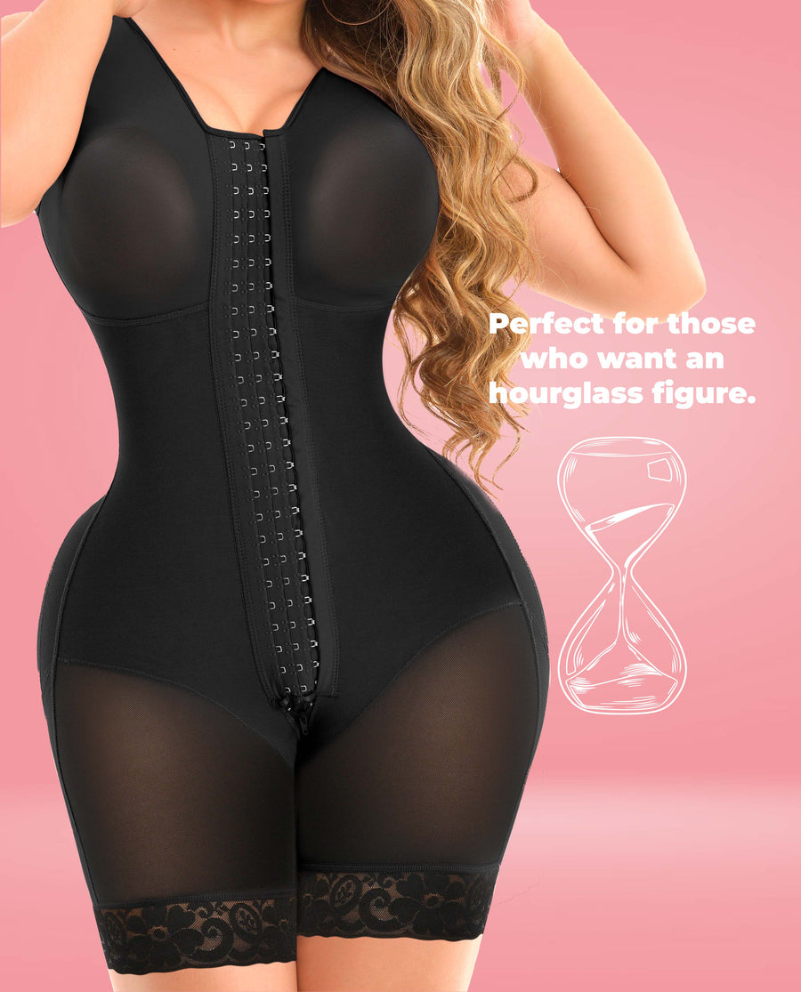ERIN Stage 4 –faja colombian bbl recovery  Post Surgery Hourglass Compression Shapewear Bootylove ™ – view 9