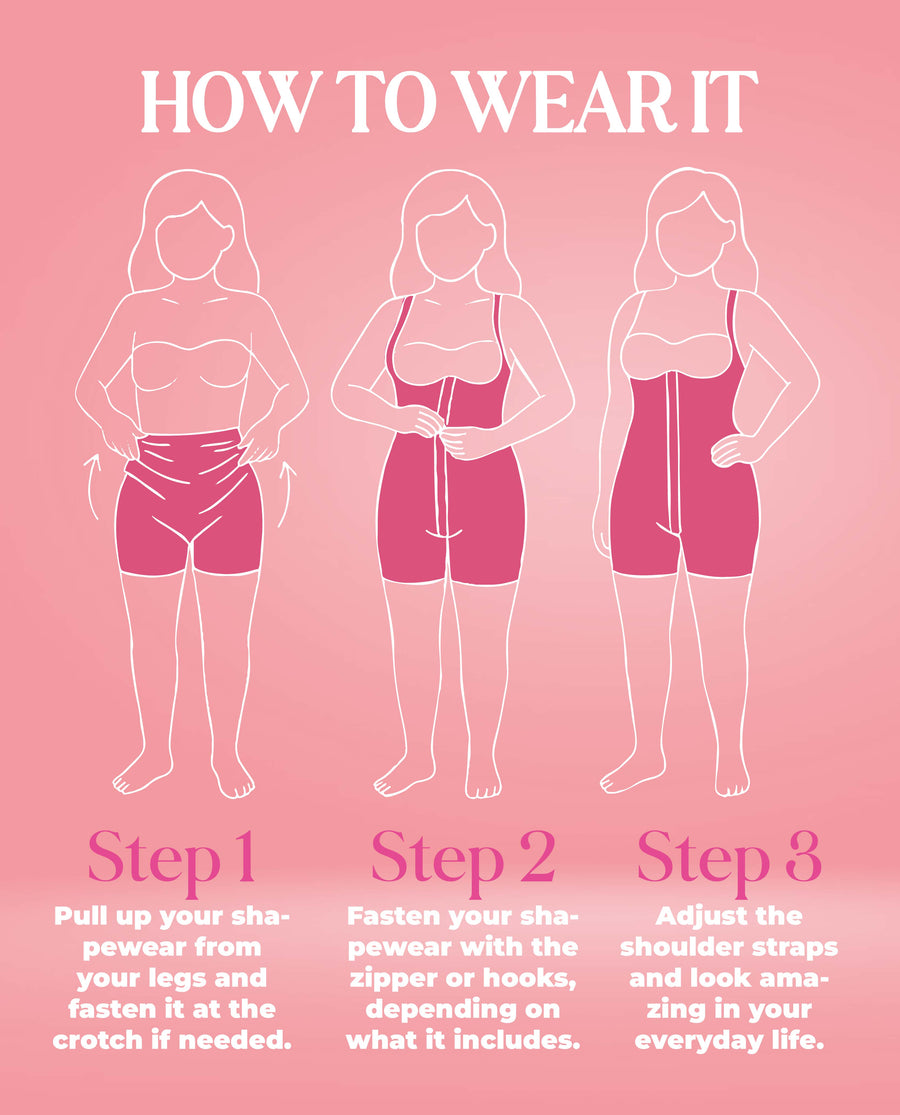 ERIN Stage 4 –faja colombian bbl recovery  Post Surgery Hourglass Compression Shapewear Bootylove ™ – view 10