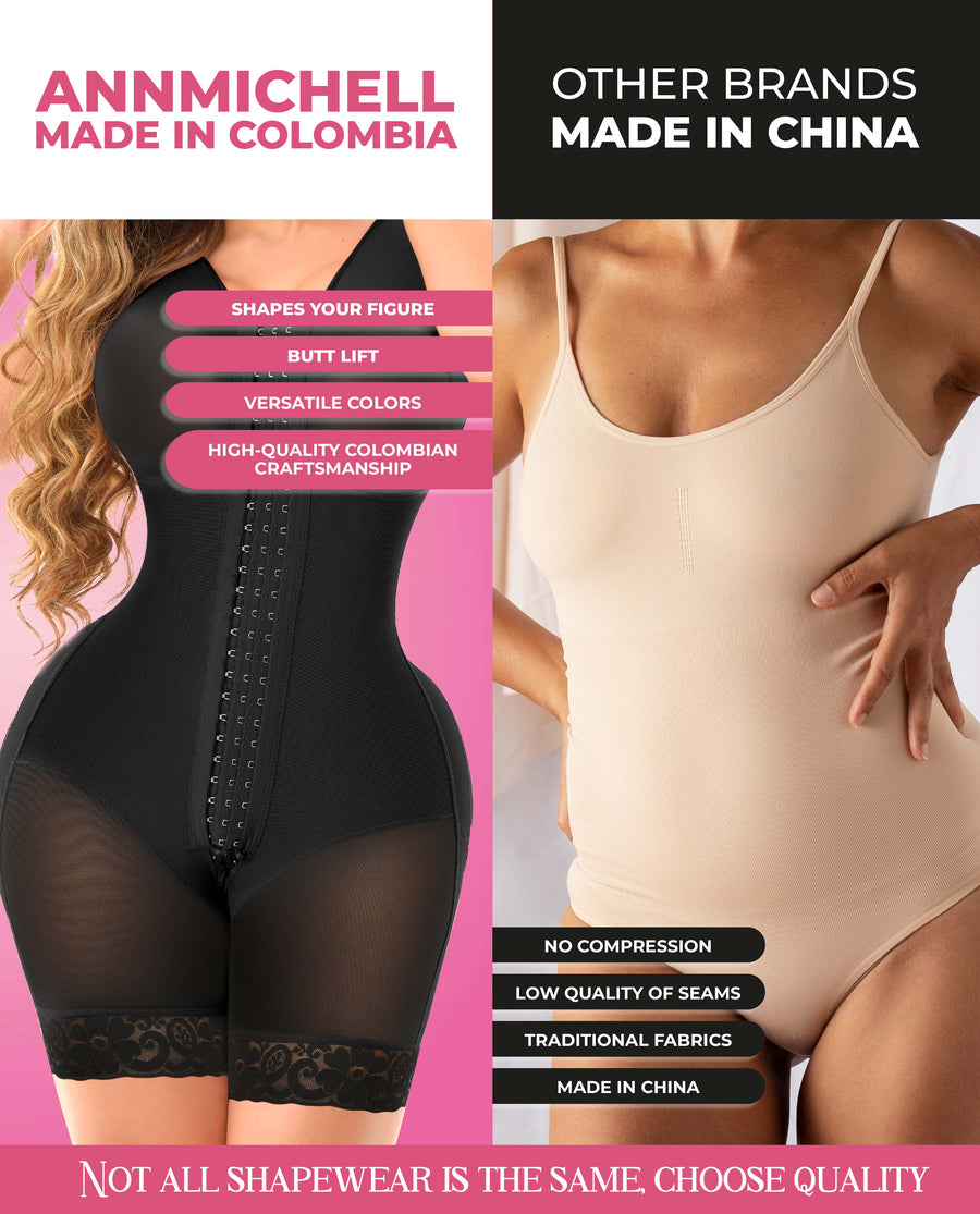 ERIN Stage 4 –faja colombian bbl recovery  Post Surgery Hourglass Compression Shapewear Bootylove ™ – view 11