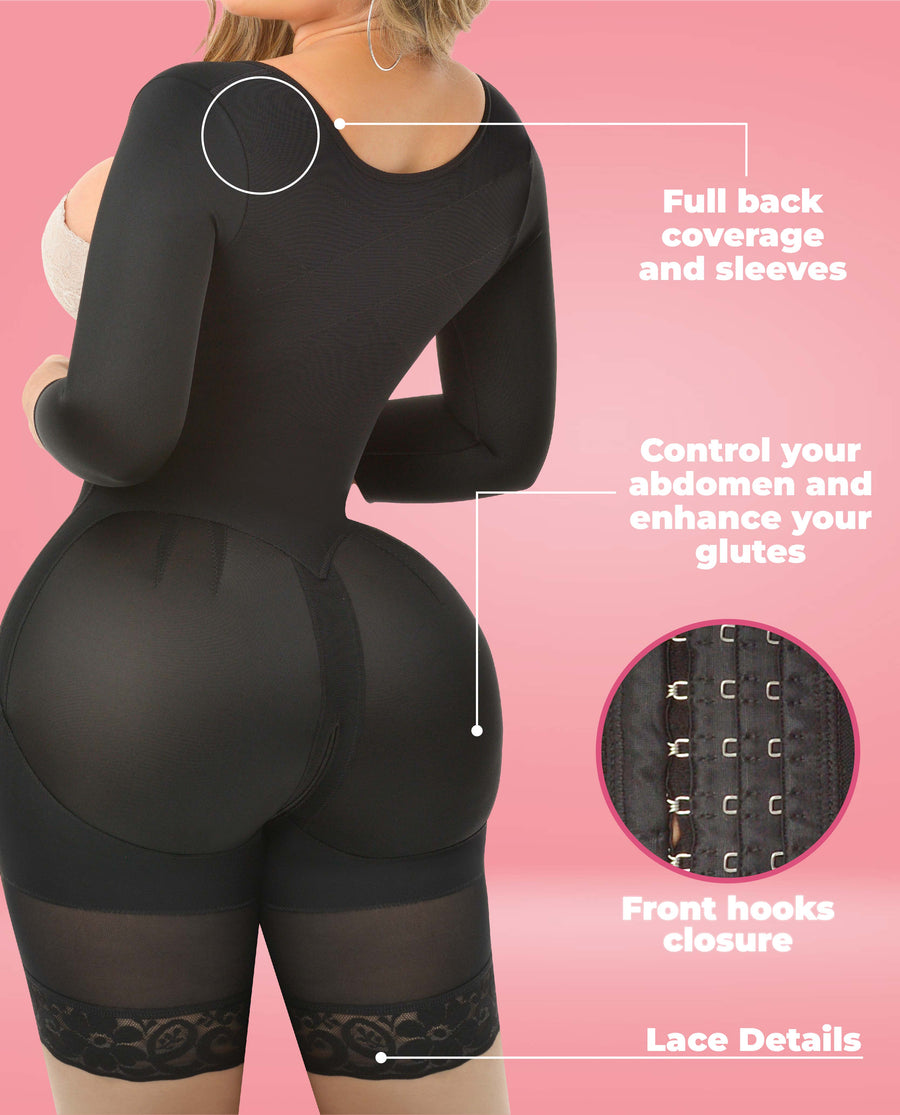 9564 Megan stage 4 bbl & lipo faja colombian post-op full body Bootylove ™