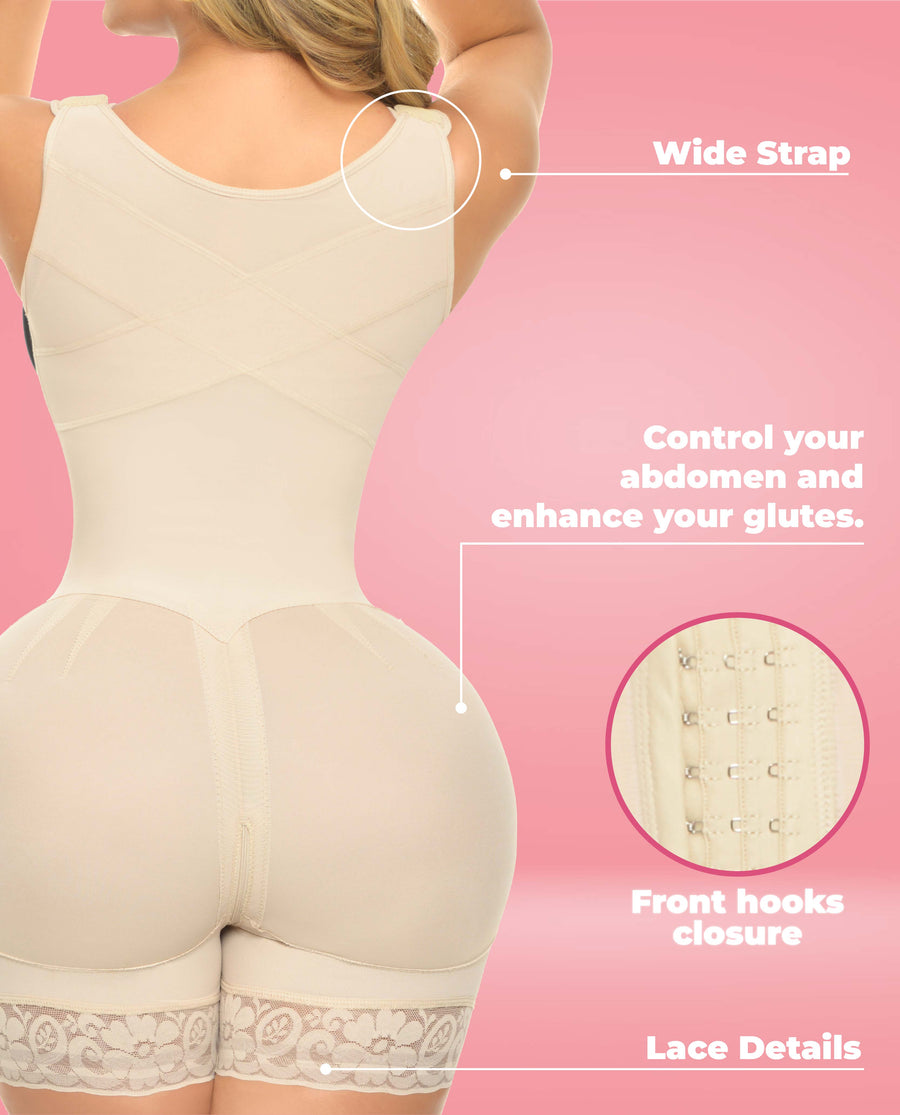 Opal Stage 4 Faja Short For Bbl & Tummy Tuck Recovery No Bra Bootylove ™ – view 7