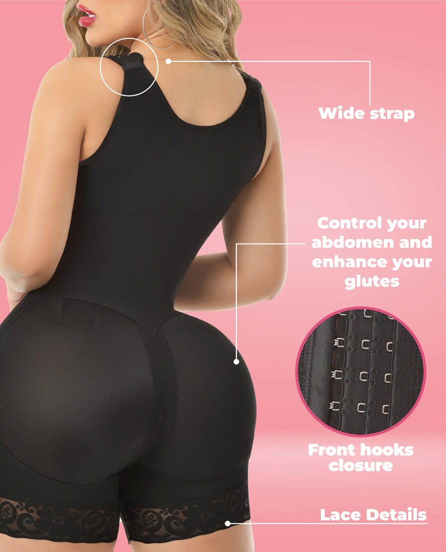 Millye stage 4 compression for bbl recovery hourglass figure short leg and bra Bootylove ™ – view 4