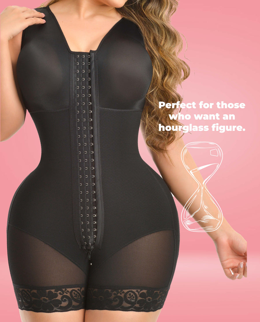 Millye stage 4 compression for bbl recovery hourglass figure short leg and bra Bootylove ™ – view 5