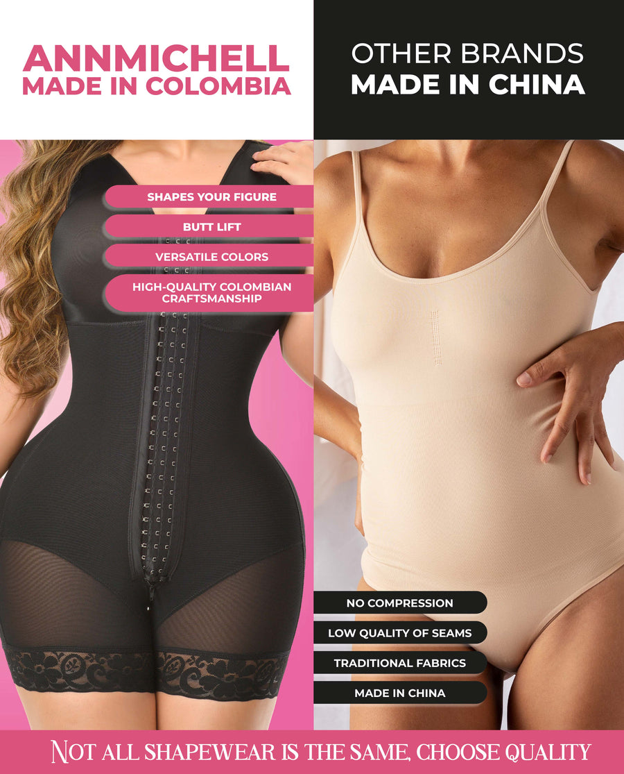 Millye stage 4 compression for bbl recovery hourglass figure short leg and bra Bootylove ™ – view 7