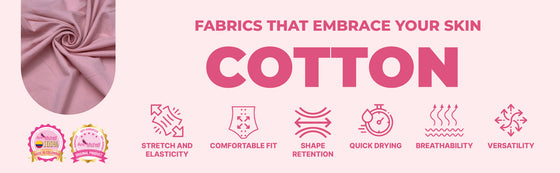 Fabrics that embrace your skin