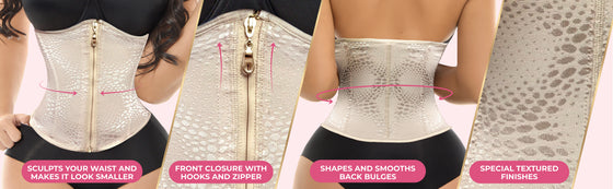 Shapes and smooths back bulges