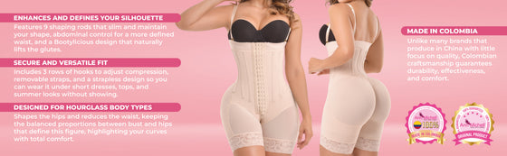 Enhances and defines your silhouette