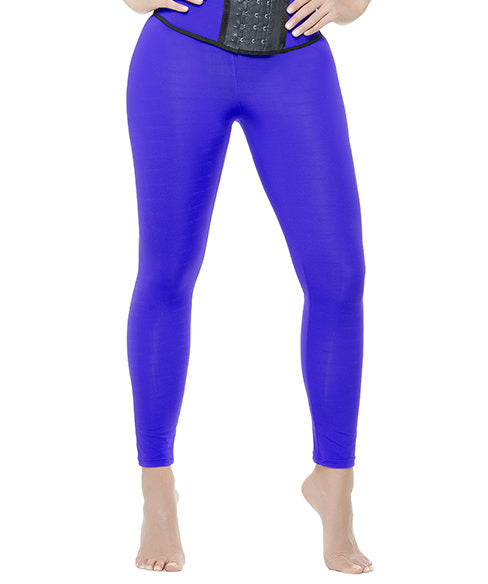 7001 - Leggings Lifts Buttocks Print Blue