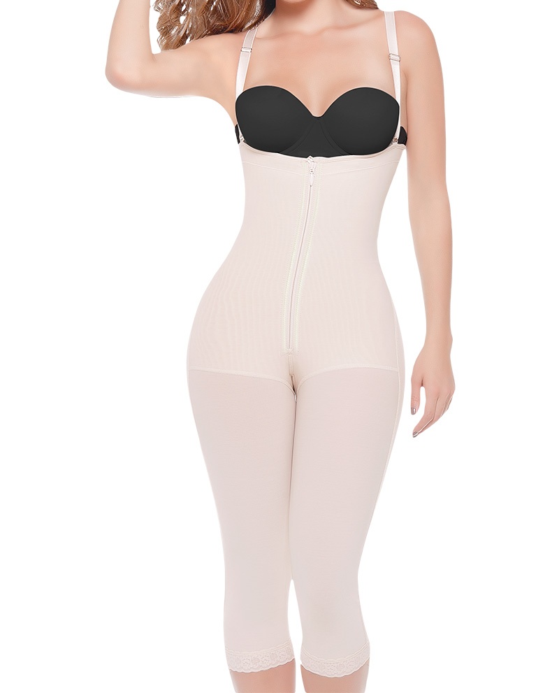 Ann Michell Women's Latex Sport Girdle with Zipper XS/32 Black at   Women's Clothing store